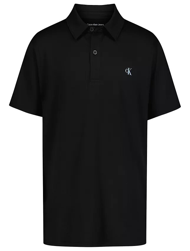 Tricou polo tehnic cu Monogram pentru băieți Tricou polo tehnic cu Monogram pentru băieți