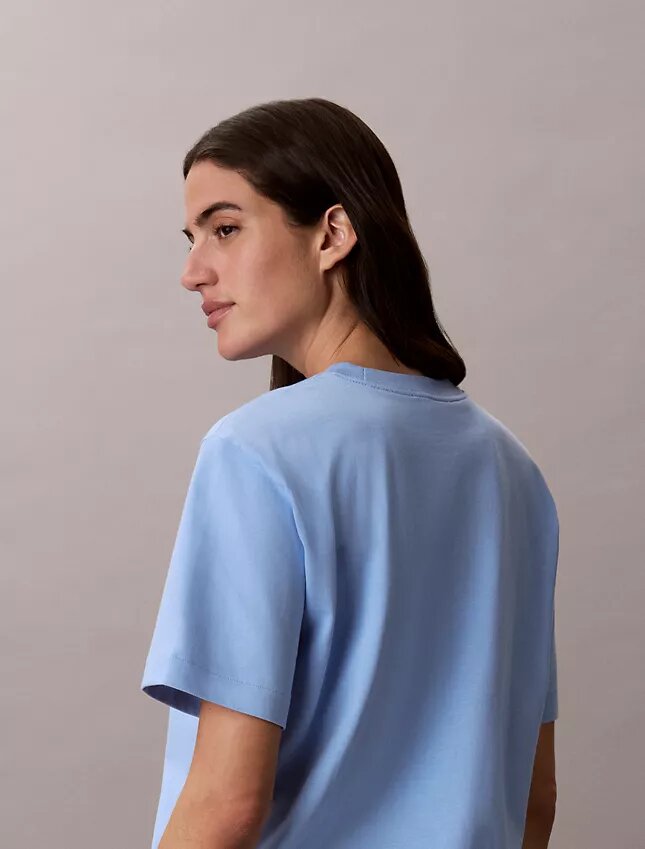 Tricou relaxat cu logo standard Tricou relaxat cu logo standard