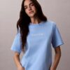 Tricou relaxat cu logo standard Tricou relaxat cu logo standard