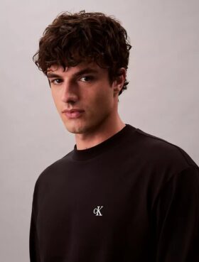 Tricou relaxat cu Monogram