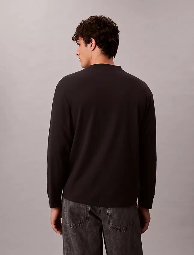 Tricou relaxat cu Monogram Tricou relaxat cu Monogram