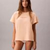 Tricou relaxat din Cotton Stretch cu logo