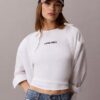 Tricou scurt cu logo și nervuri conturate