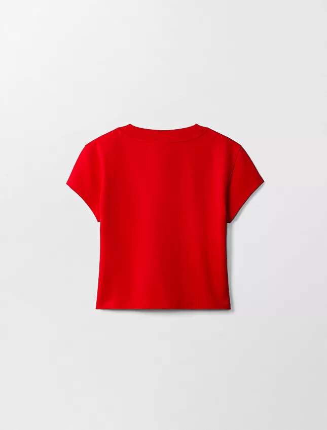 Tricou scurt cu logo-ul Anului Nou Lunar Tricou scurt cu logo-ul Anului Nou Lunar