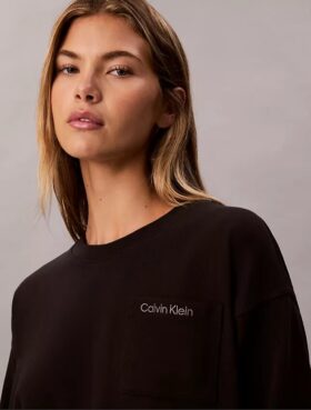 Tricou scurt din jersey de bumbac cu logo