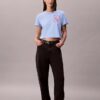 Tricou scurt, drept, cu logo script Tricou scurt, drept, cu logo script