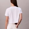 Tricou scurt, drept, cu logo script Tricou scurt, drept, cu logo script