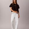 Tricou scurt, larg, din bumbac Cotton Stretch, cu imprimeu Pride