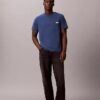 Tricou simplu cu buzunar din bumbac jersey