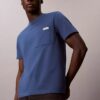 Tricou simplu cu buzunar din bumbac jersey