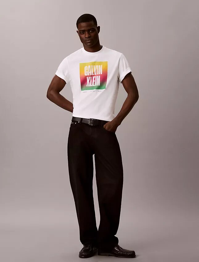 Tricou simplu cu logo Pride Tricou simplu cu logo Pride