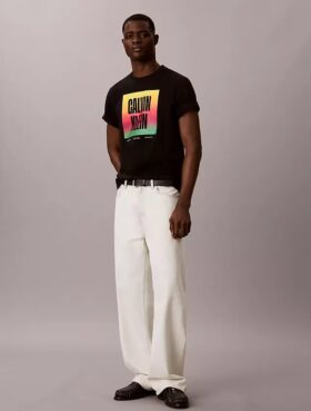 Tricou simplu cu logo Pride