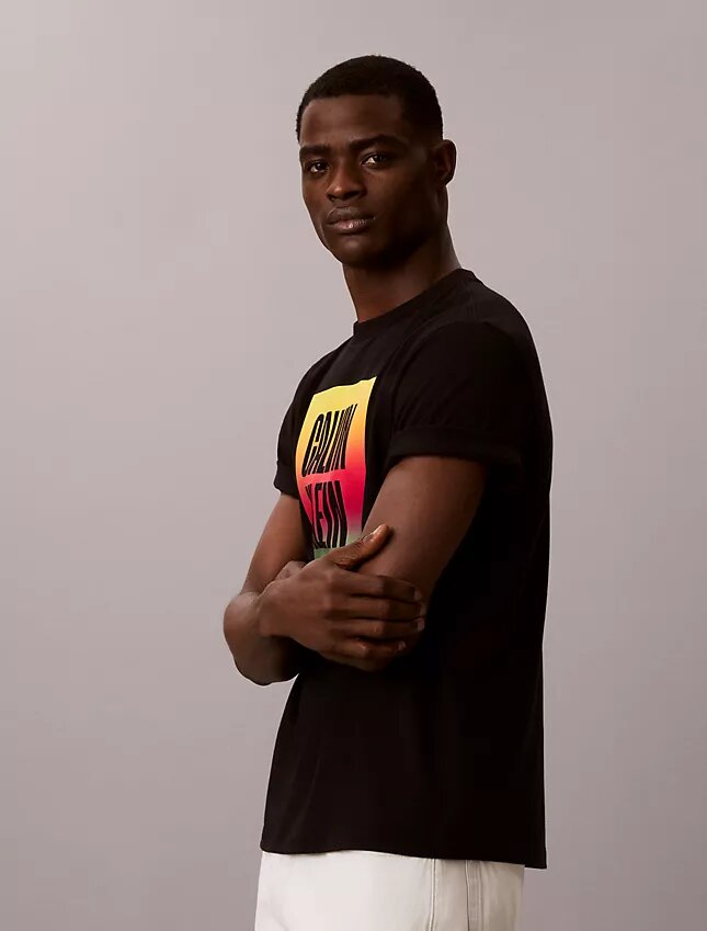 Tricou simplu cu logo Pride Tricou simplu cu logo Pride
