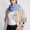 Tricou slim cu guler rotund decupat