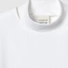 Tricou slim cu guler rotund decupat