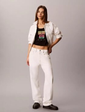 Tricou slim cu guler rotund Pride