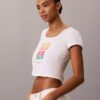 Tricou slim cu guler rotund Pride Tricou slim cu guler rotund Pride