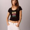 Tricou slim cu guler rotund Pride Tricou slim cu guler rotund Pride