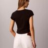 Tricou slim cu guler rotund Pride Tricou slim cu guler rotund Pride