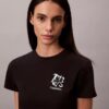 Tricou slim cu imprimeu floral Tricou slim cu imprimeu floral
