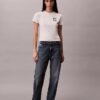 Tricou slim cu imprimeu floral Tricou slim cu imprimeu floral