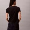 Tricou slim cu imprimeu floral Tricou slim cu imprimeu floral