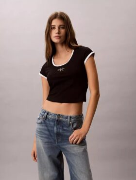 Tricou slim cu imprimeu Monologo