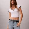 Tricou slim cu imprimeu Monologo Tricou slim cu imprimeu Monologo