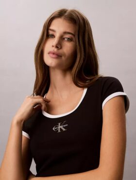 Tricou slim cu imprimeu Monologo