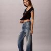 Tricou slim cu imprimeu Monologo