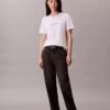 Tricou slim cu logo brodat Tricou slim cu logo brodat