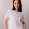 Tricou slim cu logo brodat Tricou slim cu logo brodat