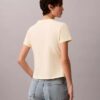 Tricou slim cu logo contrastant
