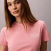 Tricou slim cu logo curbat Tricou slim cu logo curbat