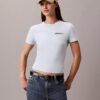 Tricou slim cu logo grafic Tricou slim cu logo grafic
