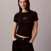 Tricou slim cu logo grafic Tricou slim cu logo grafic