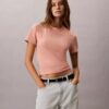 Tricou slim cu logo grafic