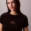 Tricou slim cu logo grafic Tricou slim cu logo grafic