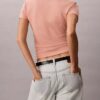 Tricou slim cu logo grafic