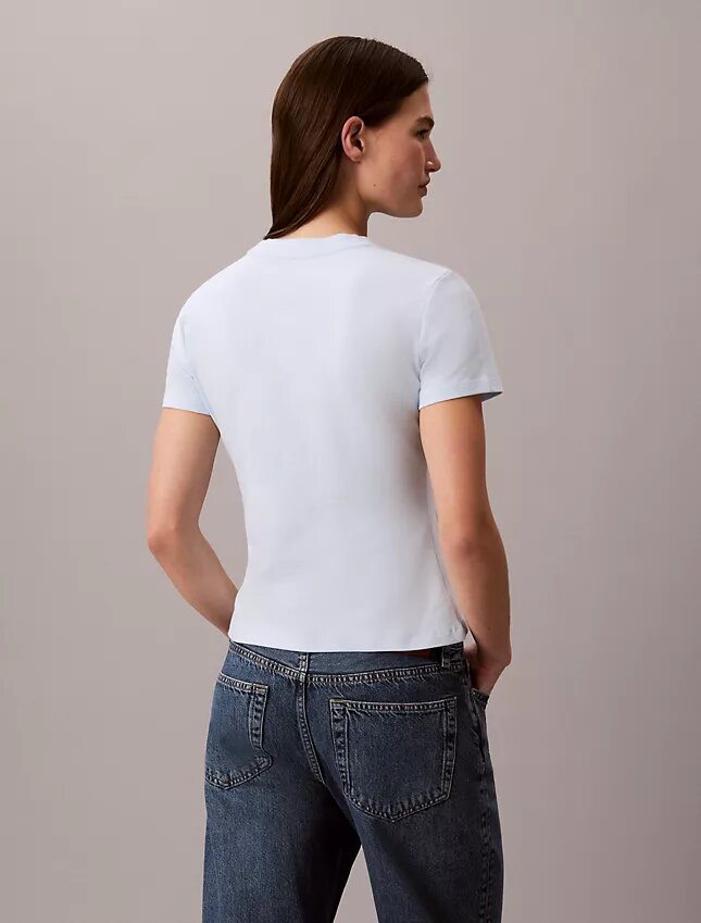 Tricou slim cu logo grafic Tricou slim cu logo grafic
