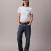 Tricou slim cu logo grafic Tricou slim cu logo grafic