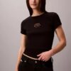 Tricou slim cu logo grafic Tricou slim cu logo grafic