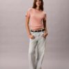 Tricou slim cu logo grafic