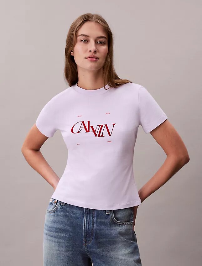 Tricou slim cu logo grafic divizat Tricou slim cu logo grafic divizat