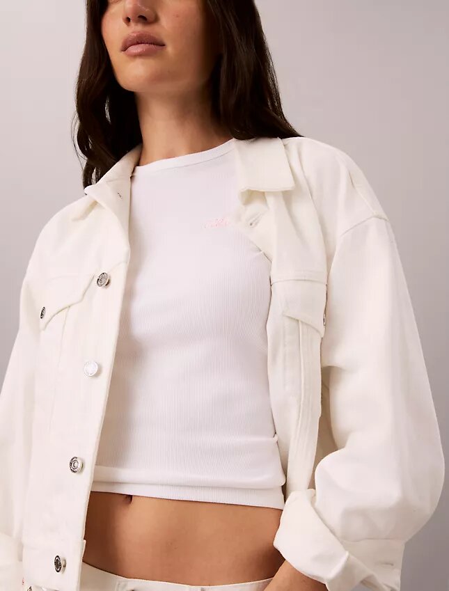 Tricou slim cu logo grafic și nervuri Tricou slim cu logo grafic și nervuri