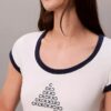 Tricou slim cu logo Monogram