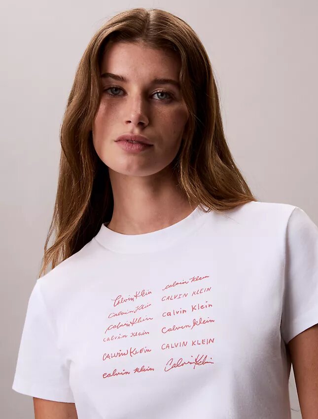Tricou slim cu logo tipografic Tricou slim cu logo tipografic