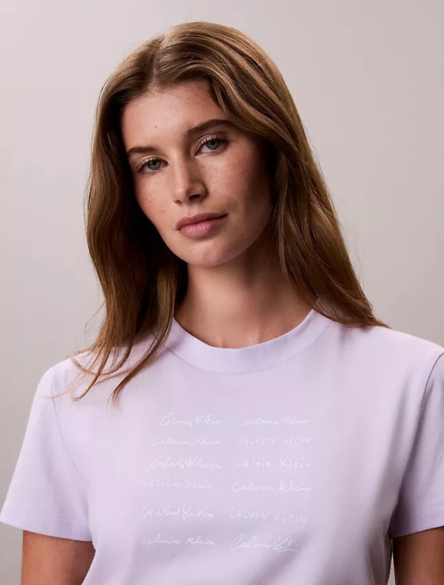 Tricou slim cu logo tipografic Tricou slim cu logo tipografic