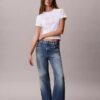 Tricou slim cu logo tipografic Tricou slim cu logo tipografic