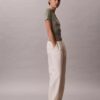 Tricou slim cu volane